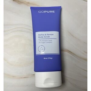 GOPURE Refine‎ & Renew Body Scrub 6 oz New